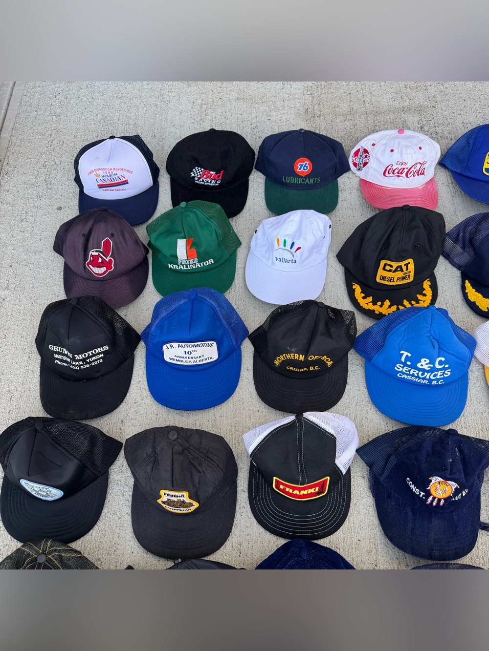 Vintage Lot Of 42 Trucker Hats Caps Snapbacks All Good Quality Foam/Snaps Mesh - Picture 2 of 7